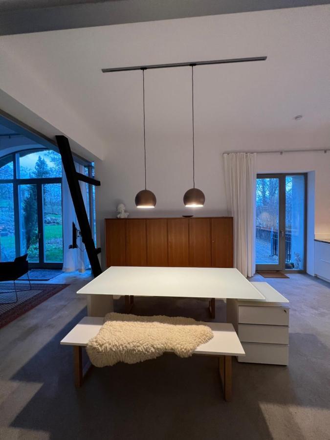 Historisches Designer Loft Villa Essen Bagian luar foto